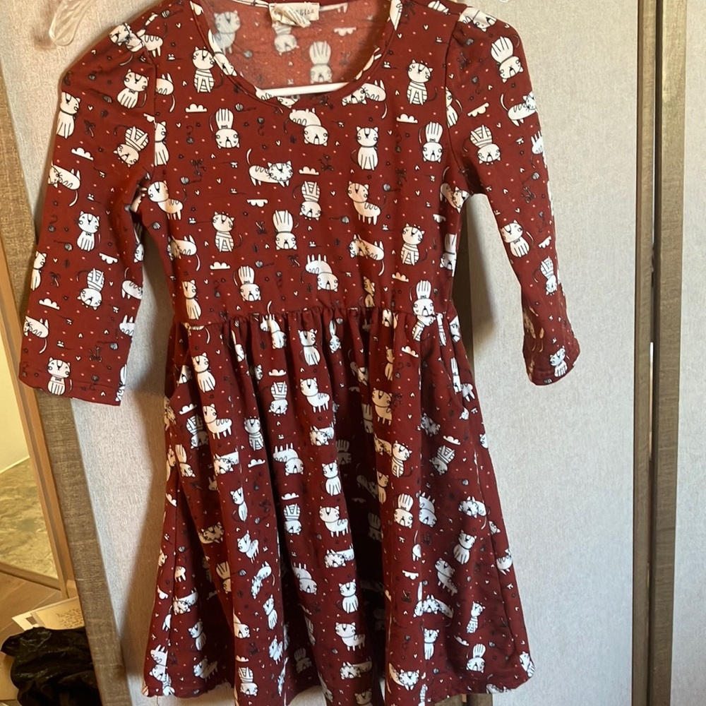 FINAL MARKDOWN Adorable emma and Elsa Kids Dress 12